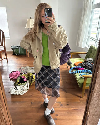 Lace Glasses Neck Long Cut and Sew