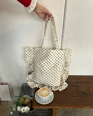 Dot Frill Eco Bag