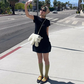See-through knee-high socks