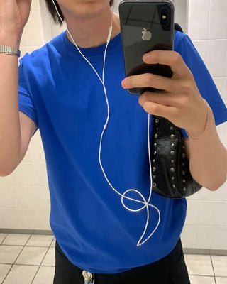 (Unisex) Basic Round Short-Sleeve T-Shirt