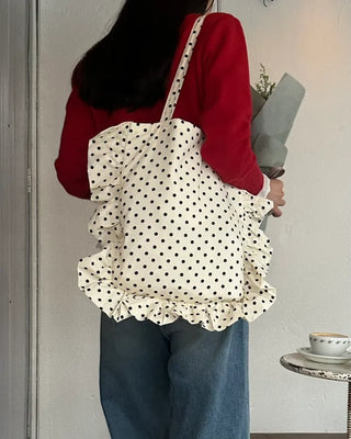 Dot Frill Eco Bag