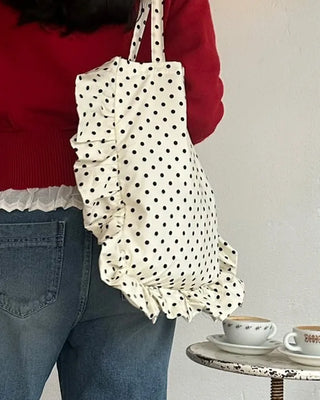 Dot Frill Eco Bag