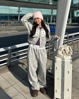 68 Patch Waist Shirring Pants