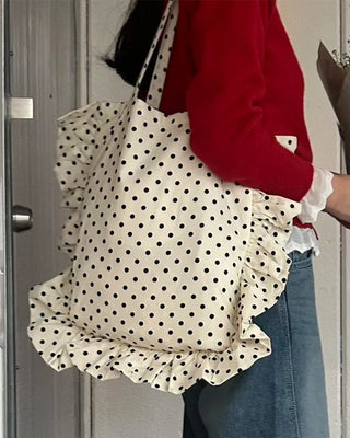 Dot Frill Eco Bag