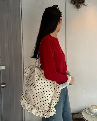 Dot Frill Eco Bag