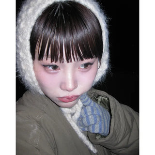 Knitted earmuffs