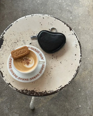 Heart pouch charm