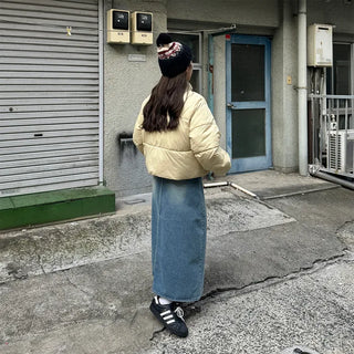 Daily Cropped Padded Jumper