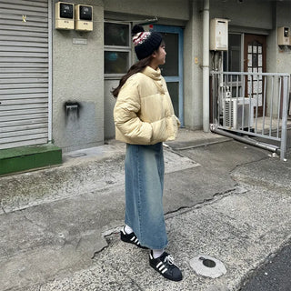 Daily Cropped Padded Jumper
