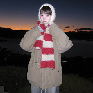 Knitted earmuffs