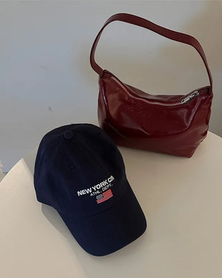 American flag baseball cap