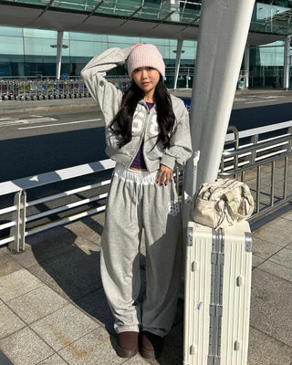 68 Patch Cropped Hoodie