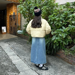 Daily Cropped Padded Jumper