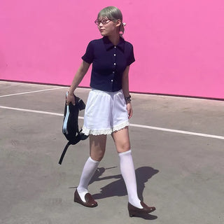 Colored knee socks
