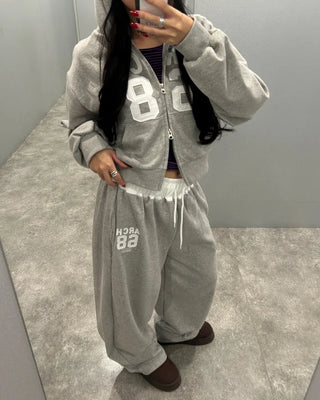 68 Patch Waist Shirring Pants