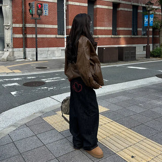 Vintage Wash Leather Jacket