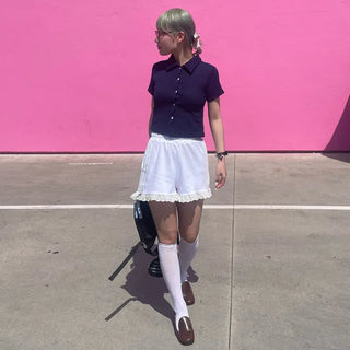 Colored knee socks