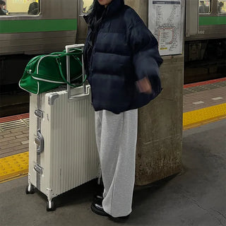 Unisex Checkered Down
