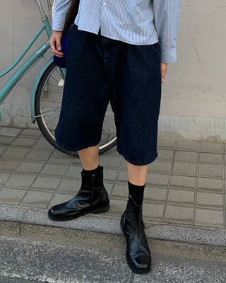 Square-line boots