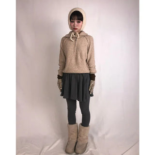 Flared leggings skirt