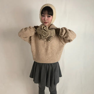 Flared leggings skirt