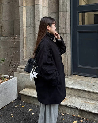 Belt Point Square Shoulder Bag