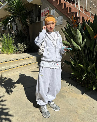 (ORIGINAL) Oversized Double Zip Hoodie (Fleece Lined)