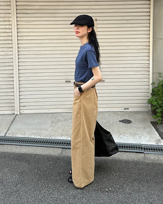 Basic Round Short-Sleeve T-Shirt