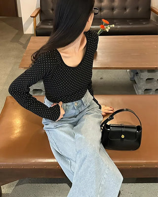 Gold Point Shoulder Bag