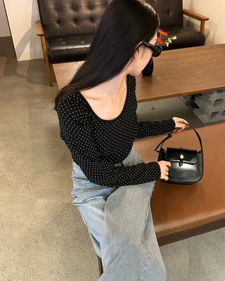 Gold Point Shoulder Bag