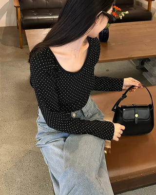 Gold Point Shoulder Bag
