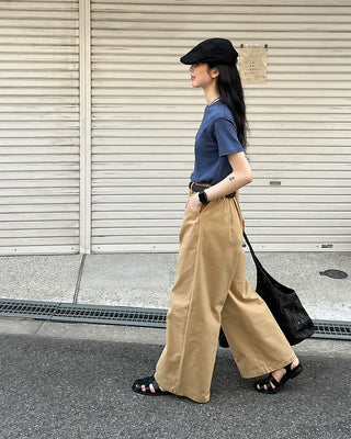 Basic Round Short-Sleeve T-Shirt