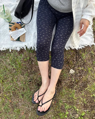 V-Thong Square Mules