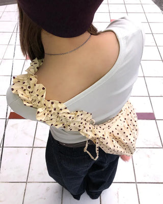 2-Way Neck Slim Long T-Shirt