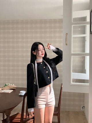 [3 colors] Minimal Suede Jacket