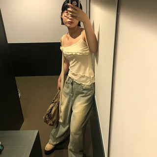 Rose Frill Camisole