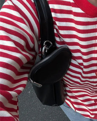 Heart pouch charm