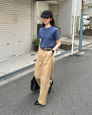 Basic Round Short-Sleeve T-Shirt