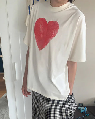(Unisex) Heart Point Short-Sleeve T-Shirt