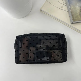 Heart Mesh Pouch