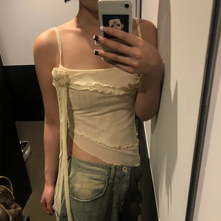 Rose Frill Camisole