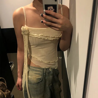 Rose Frill Camisole
