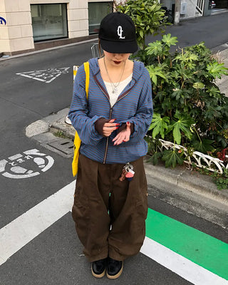 2-Way Neck Slim Long T-Shirt