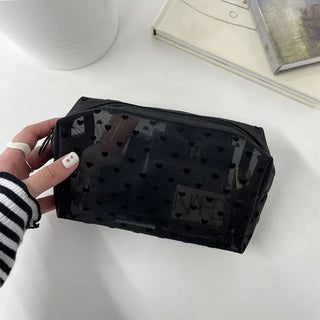 Heart Mesh Pouch