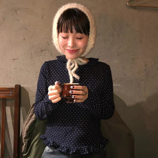 Knitted earmuffs