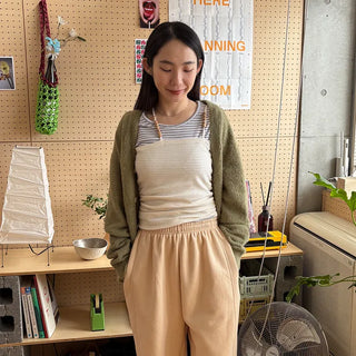 (Unisex) V-neck cardigan