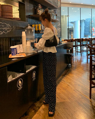 Volume Gathered Blouse