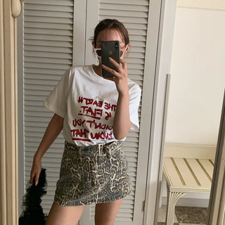 Lettering T-shirt