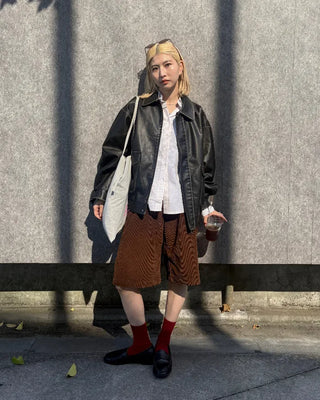 Vintage Wash Quilted Leather Jacket
