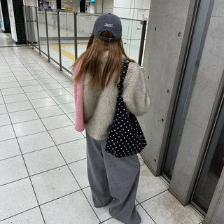 Polka Dot Shoulder Bag